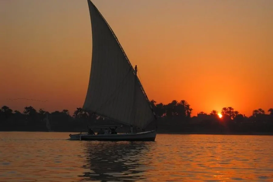 Magical Nile Felucca Ride at Sunset