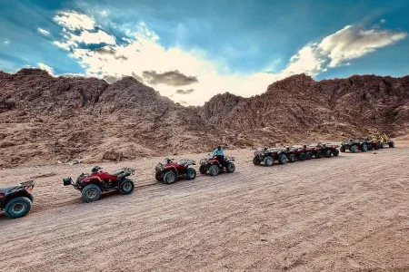 High-Speed Quad Bike ATV Desert Safari in Sharm El Sheikh